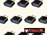 Relojes OTG tipo C y V8 balun conectores grill