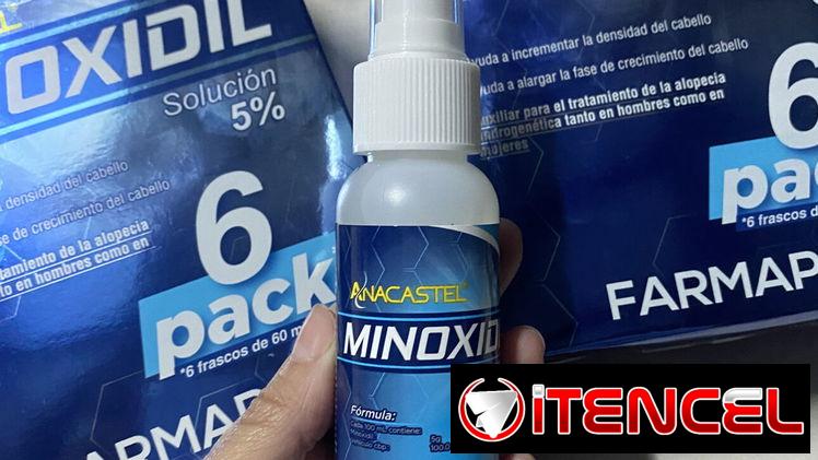 Minoxidil , solución al 5 %