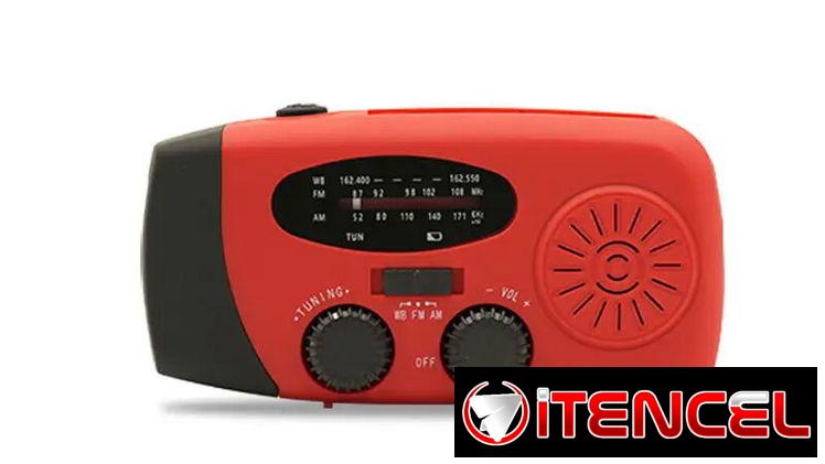 📻RADIO PORTÁTIL +LINTERNA MÁS DINAMO