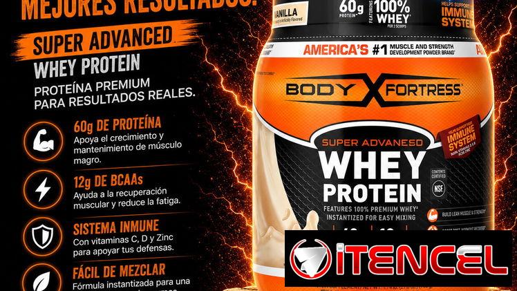 🛒✔ Whey Body Fortress 18 Servicios 40$