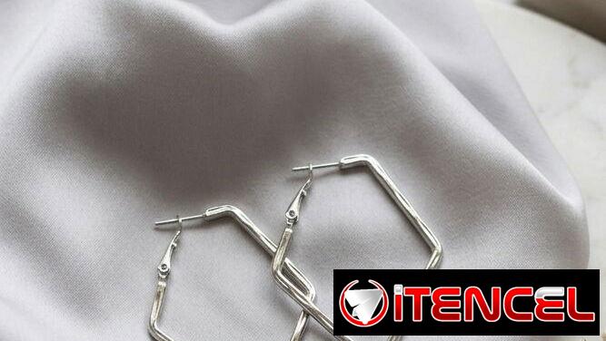 Argollas en formas de rombo