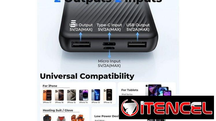 Power Bank 20000mAh