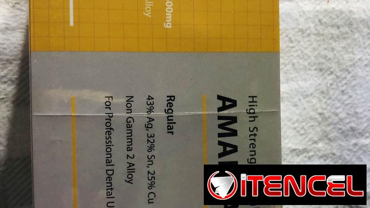 Amalgama la caja viene por 50