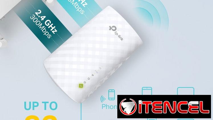 Extender -Repetidor de Rango WiFi – TP-LINK AC750- MODELO RE220 – DOBLE BANDA -1LAN- NUEVO EN SU CAJA