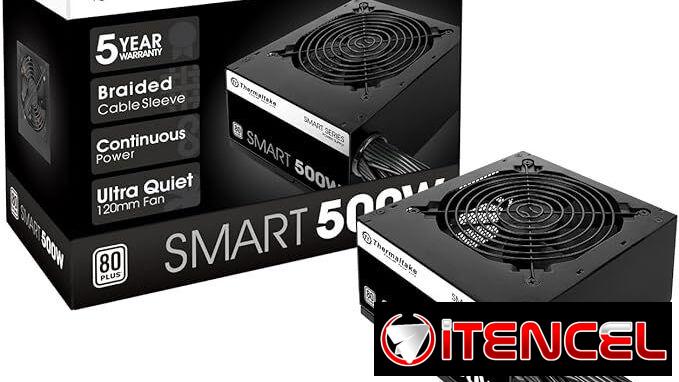 Fuente de alimentación Thermaltake   inteligente con certificación blanca de 500 W 80+ new 52815418