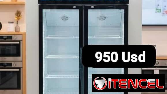 Nevera Exhibidor Vertical Milexus 19.7 pies, Garantía de 6 meses, Recogida en Almacén