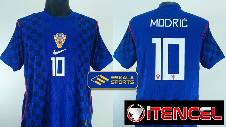 Pullover de fútbol Croacia Alternativa Modric #10