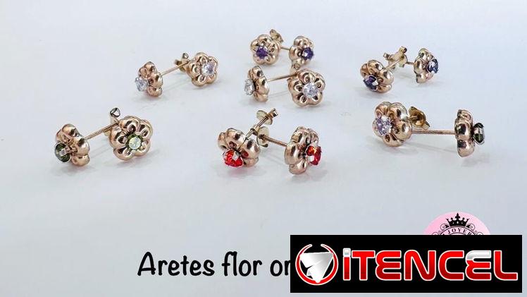 Aretes Oro. LM joyería. Garantía y comprobante de compra. Mensajeria disponible. Aceptamos varios tipos de pagos