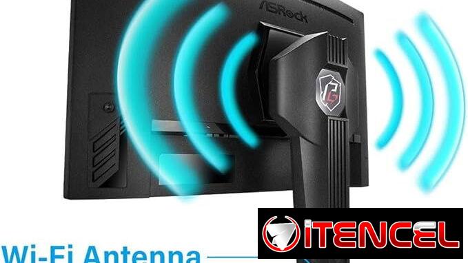 ASRock Monitor curvo para juegos Phantom de 27 pulgadas QHD 2560 x 1440 (2K) 165 Hz Antena Wifi 52815418
