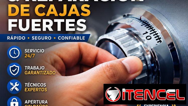 Cerrajero. Apertura de cajas fuertes. 24 horas