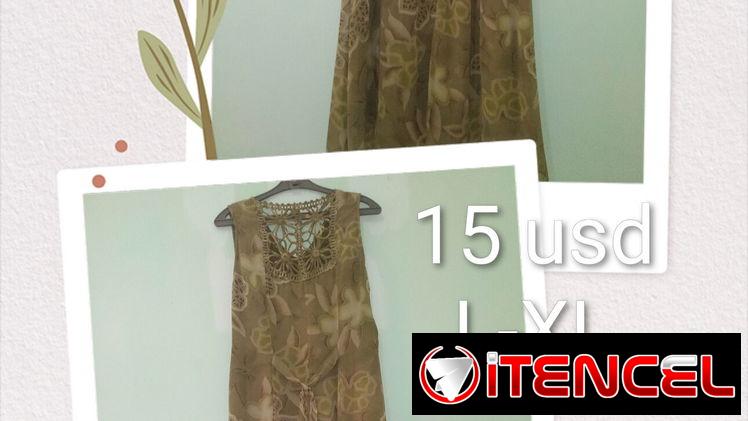 Vestidos y sayas de vestir muy elegantes