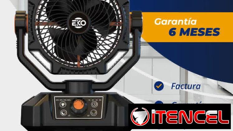 Ventilador recargable