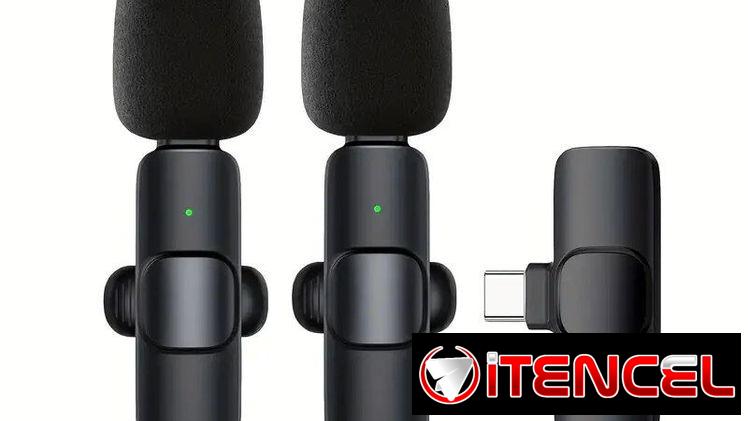 🎤🔥 MICRÓFONOS INALÁMBRICOS DE SOLAPA (USB-C / LIGHTNING) DISPONIBLES 🔥🎤