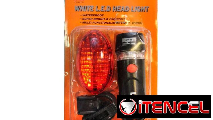 Kit de linterna y luz trasera