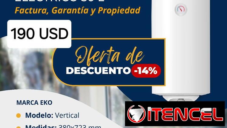 CALENTADOR DE AGUA ELÉCTRICO ✅️ 50L Y 80L L Y
