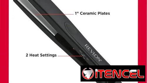 Plancha de Cabello Revlon Cerámica de 1 Pulgada