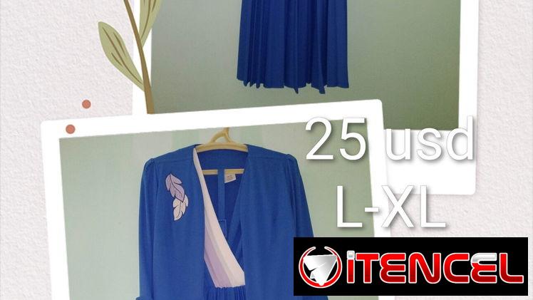 Vestidos y sayas de vestir muy elegantes