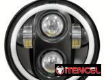 Pantalla 5.75 pulgadas para moto GN125 y muchas más LED calidad q trae luz diurna e intermitente o luz diurna amarilla.