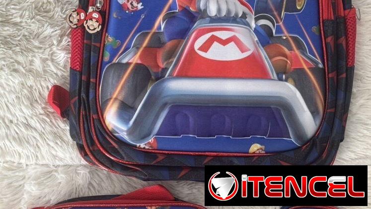 JUEGO DE MOCHILA,MERENDERO Y CARTUCHERA NIÑO