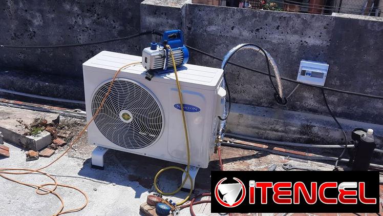 Se aplica vacío a todos mis trabajos de montaje y mtto de Split, también hago defectaciones,recarga de gas y rep menores