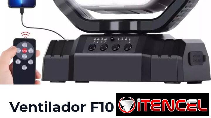 Ventilador F10 recargable