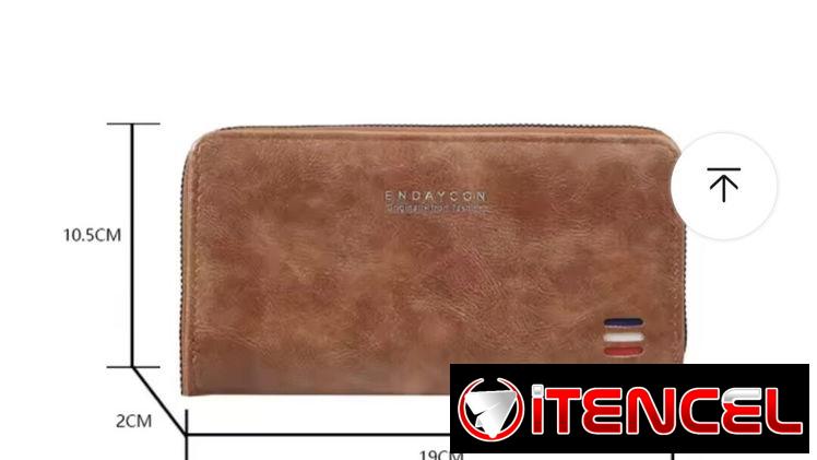 Monederos de hombre talla grande