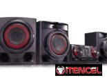 Equipo de musica LG CJ45 de 3 bocinas con subwofer 720 W RMS