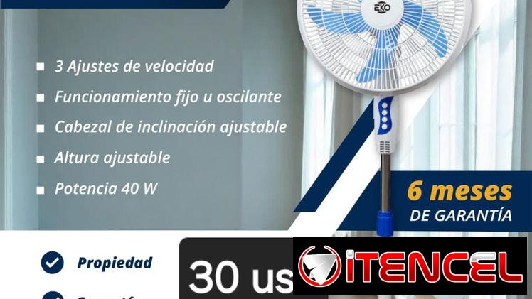 Ventiladores de pared y de pie