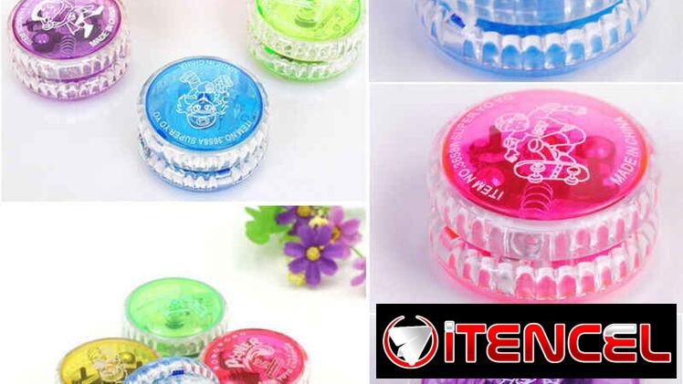 ✅✅✅  YOYO led de Jueguete — Transparente Divertido Plastico niños  Regalo   ✅✅✅  5-887-2.3.6.0