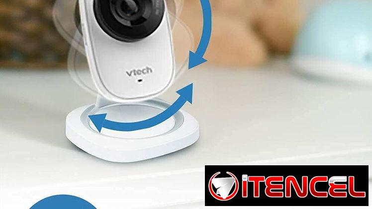 Pantalla LCD de 5″ | Video Full HD | Visión Nocturna  Cuida a tu bebé con la tecnología de VTech RM5752.