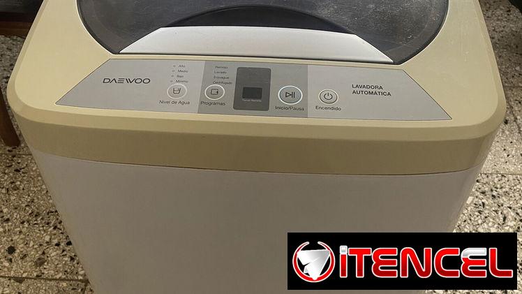 Lavadora automática dawoo de uso