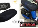 Forros de maya para asientos de motos y bicimotos. Sirven a las nuevas bicimotos Evolution