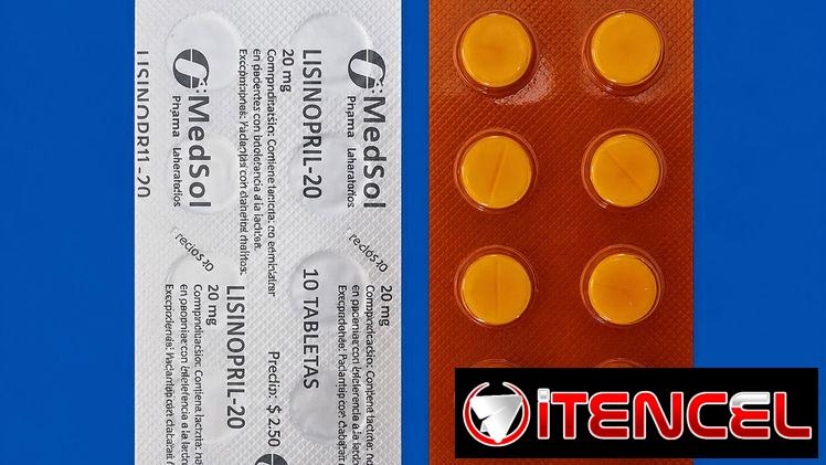 Lisinopril de 20mg del cubano