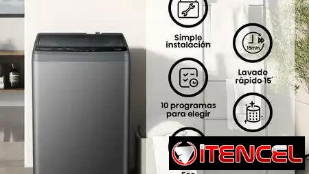 Lavadora Automática 10.5KG Hisense Carga Superior Agua Fría y Caliente Precio $335 USD Transporte Incluido