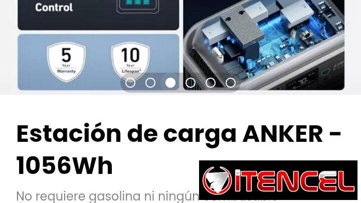 Estación de carga ANKER – 1056Wh. / Modelo: ANKER Solix C1000