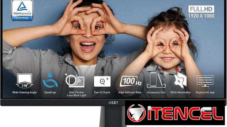 🖥️Monitor  MSI PRO MP223 ▌22″ ▌1920 x 1080 (FHD) 100Hz ▌1ms (MPRT) 📦NUEVO EN SU CAJA📦