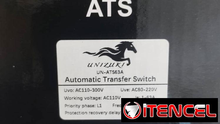 ATS Digital 63A – 110VControl total y seguridad para tu sistema eléctrico.✔️ Voltaje de trabajo: 110V✔️ Tiempo de recupe