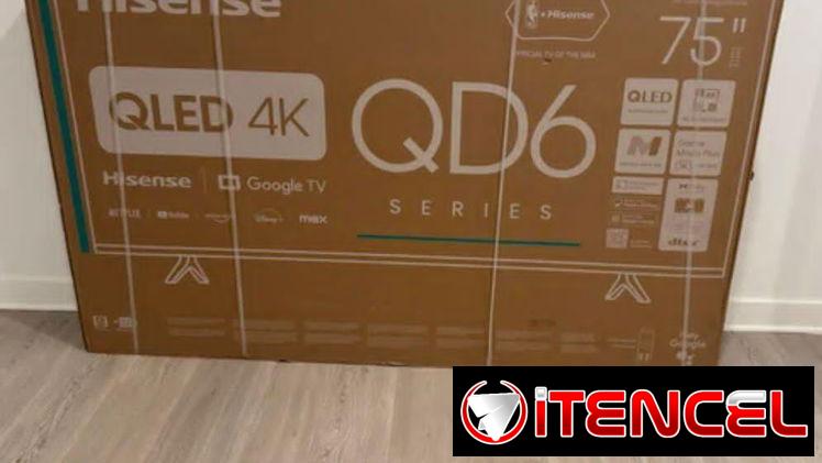 Televisor hisense 4 k  75″