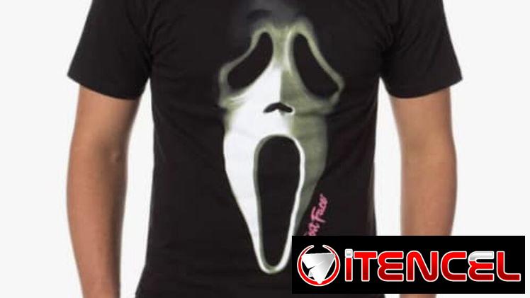 Camiseta Original para Hombre Filme Terror