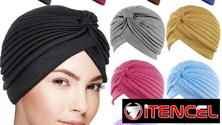 Turbantes gorros de satén diademas scrunchies hebillas felpitas