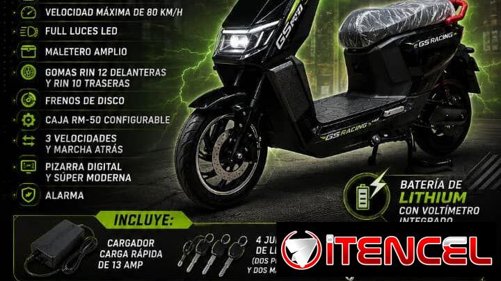 Moto Eléctrica GS Racing