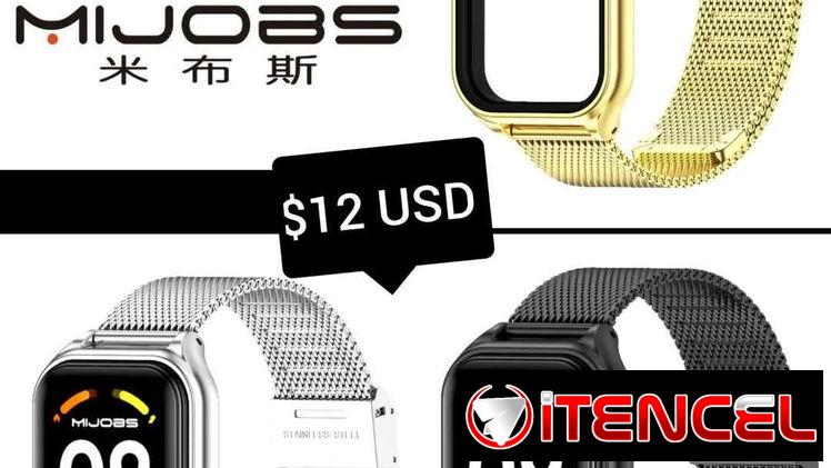 Manillas metálicas Smart band 8/9 active 12 USD