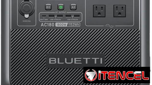 ⚡🔌BLUETTI AC180 ▌1800W con picos de 2700W ▌Batería de reserva LiFePO4 de 1152 Wh 🚜”ENVÍO GRÁTIS”