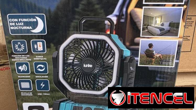 Ventiladores recargables de 20mil mA nuevos en caja