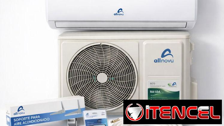 Split All Novu 1 tonelada con soporte y protector de voltaje 📦