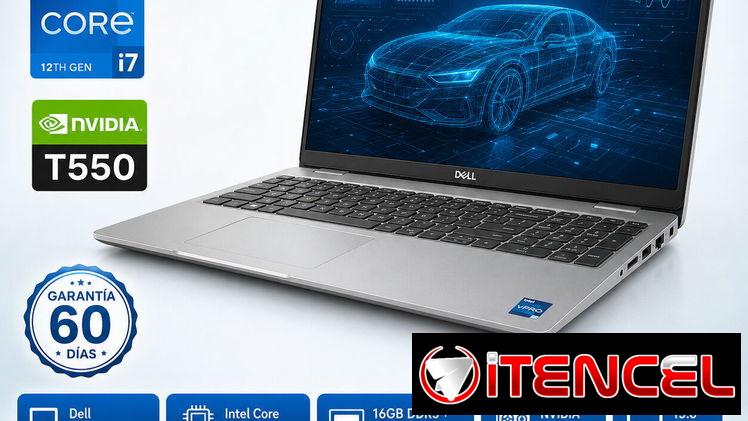 💻DELL PRECISION 3570..CORE I7-1265U..16GB DDR5/512GB SSD..NVIDIA T550 4GB