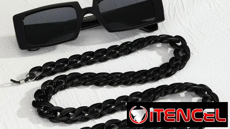 Gafas con cadena de accesorios