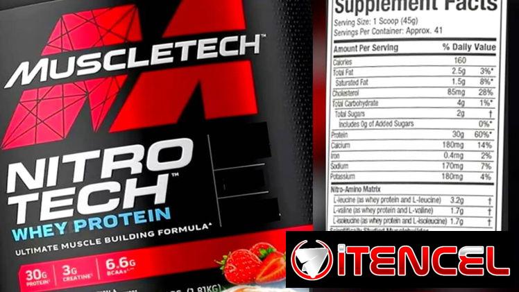 100usd Whey Protein NITRO-TECH 30gm 56799461