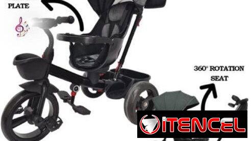 Coche tipo triciclo para Bebé