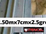 Purles galvanizados originales de 6m x8 de.